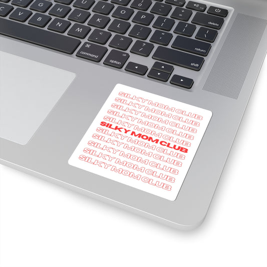 Silky Mom Club Sticker