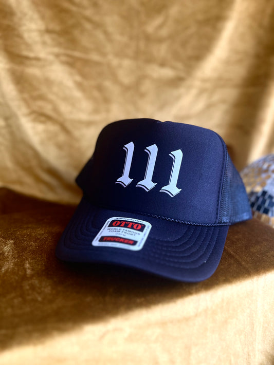 111 Angel Number Trucker