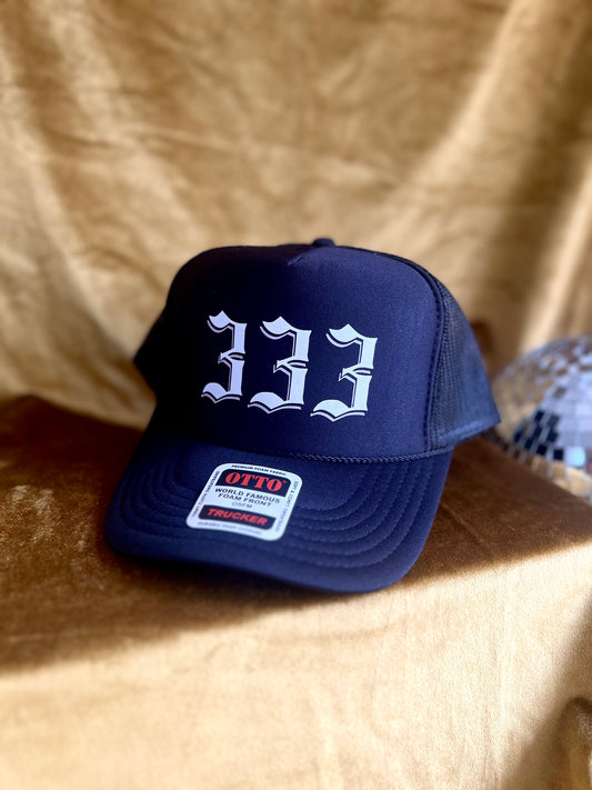333 Angel Number Trucker